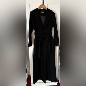 Jluxlabel Black Full Length Coat